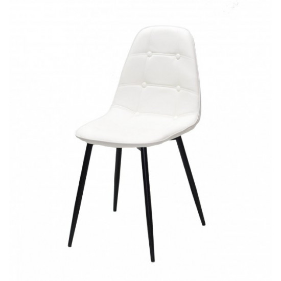 Dining chair Onder Metal ALEX EK white METAL - BK