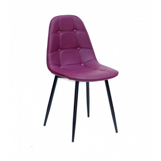 Dining chair Onder Metal ALEX EK purple 61 METAL - BK