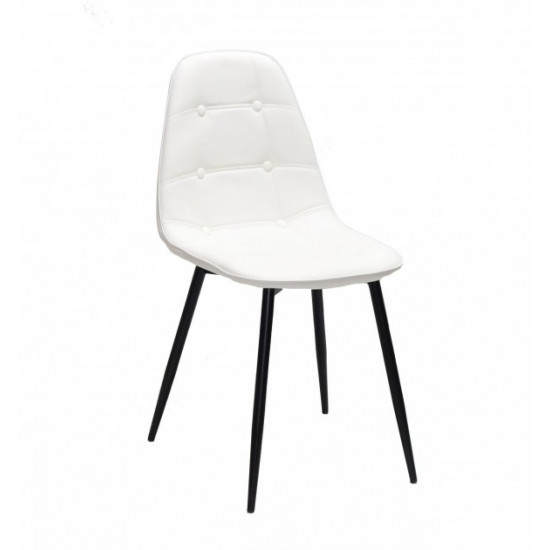 Dining chair Onder Metal ALEX EK white METAL - BK