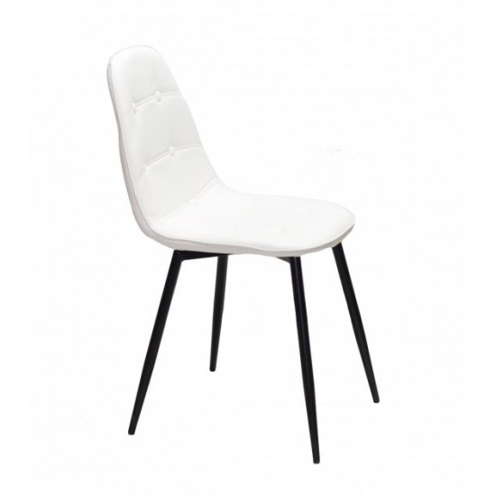 Dining chair Onder Metal ALEX EK white METAL - BK