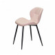 Dining chair Onder Metal INVAR EK pink 63 METAL - BK