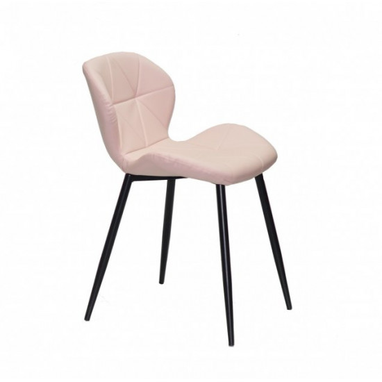 Dining chair Onder Metal INVAR EK pink 63 METAL - BK