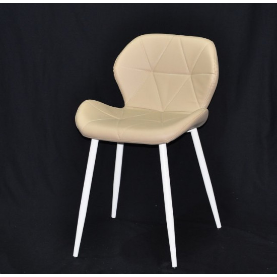 Dining chair Onder Metal INVAR EK beige 06 METAL - WT