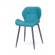 Dining chair Onder Metal INVAR EK green 02 METAL - BK