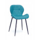 Dining chair Onder Metal INVAR EK green 02 METAL - BK