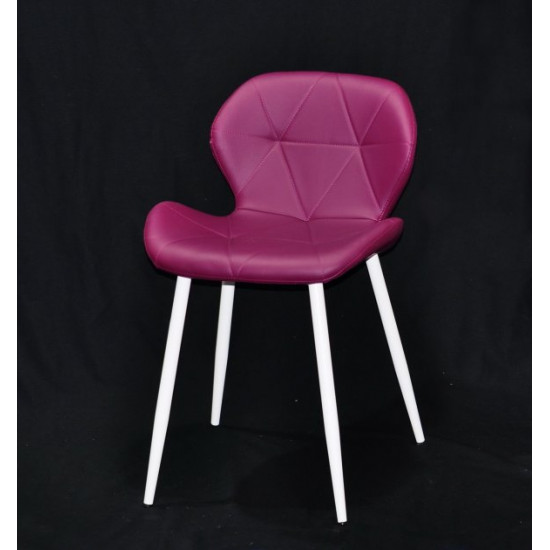 Dining chair Onder Metal INVAR EK purple 61 METAL - WT