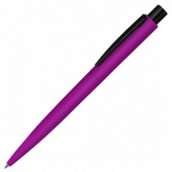 Metal handle with matte soft-touch housing LUMOS M GUM, purple, 1109560MG0Z9