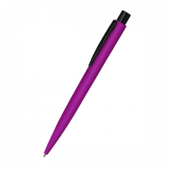 Metal handle with matte soft-touch housing LUMOS M GUM, purple, 1109560MG0Z9