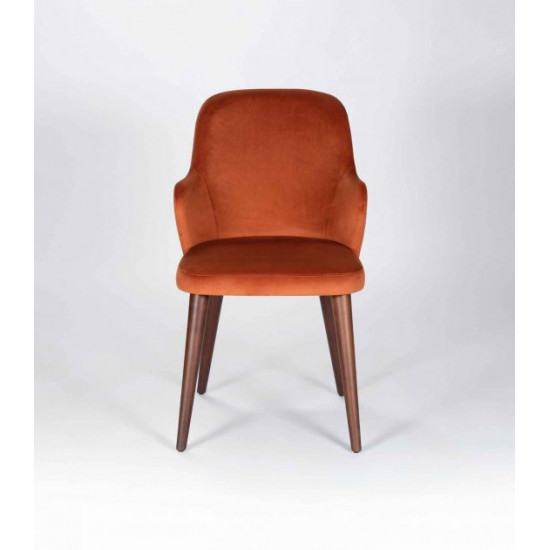 Chair Freid BALI 490x550x900 Orange 010