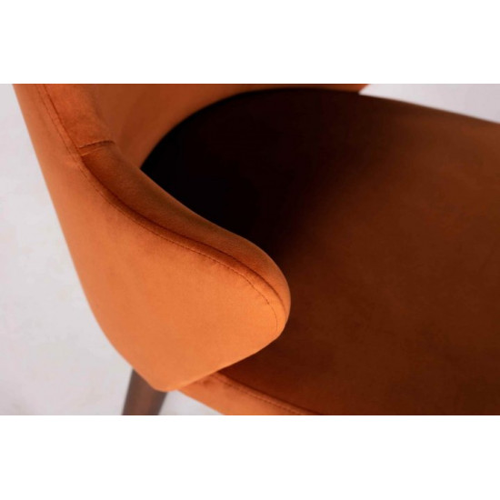 Chair Freid BALI 490x550x900 Orange 010