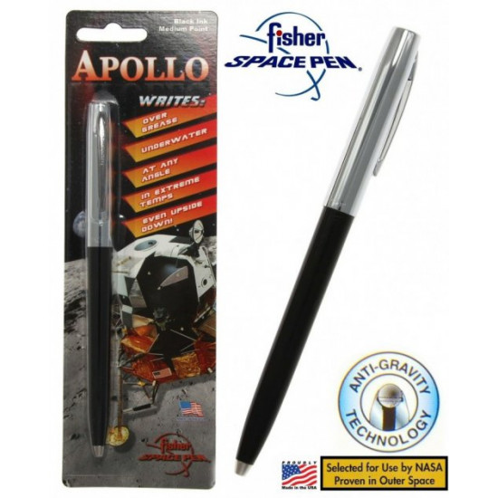 Automatic ball handle Fisher Space Pen Cap-O-Matic black/chrome