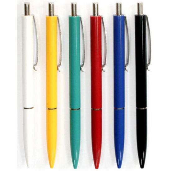 Automatic ballpoint pen K15 S3080, colored body, blue, Schneider