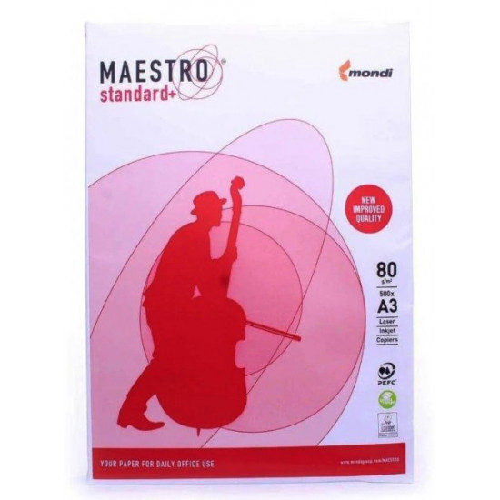  Папір .Maestro Standart А3 80 гр 500 арк