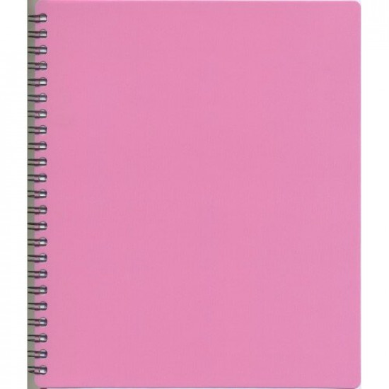 Spiral notebook B5, 80 l, MICRO plastic cover pink TB5380-810