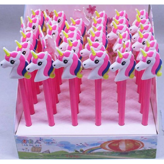 Ballpoint pen Unicorn head, 12 pcs per box. 24*36cm 329