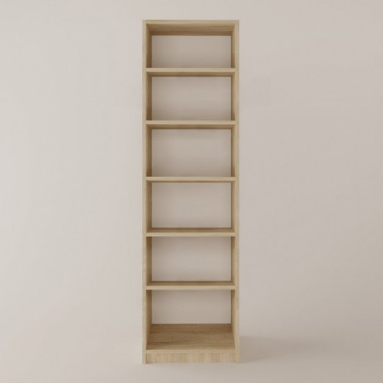 Bookcase ShK-55/P chipboard 55x42x195 cm Sonoma Oak