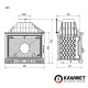  Камінна топка KAWMET W1 Herb (18 kW)