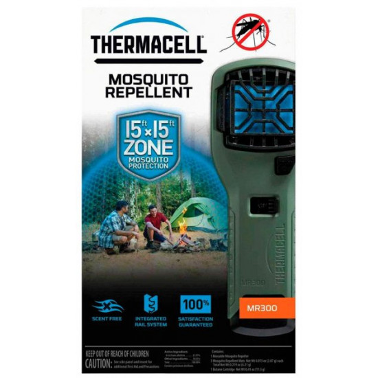 Пристрій комарів Thermacell Portable Mosquito Repeller MR-300 olive