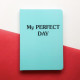 Notebook with a cat Tail and Whiskers Diary My perfect day undated Russian Tiffany