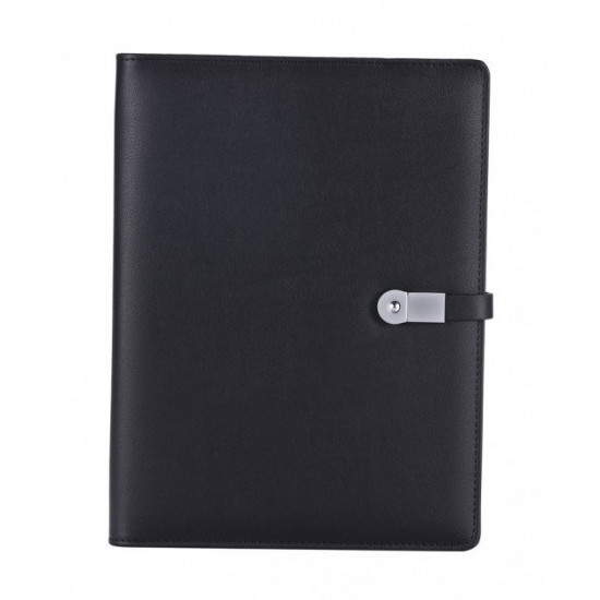 Notebook diary with power bank and USB flash drive 16 GB gift