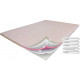 Thin mattress-topper Dz-mattress OrthoSlim1, 200x70x6 cm