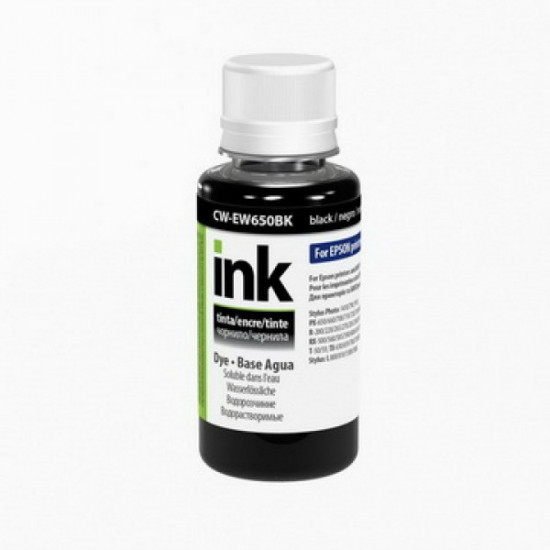 Ink CW EPSON TX650 (Black) (CW-EW650BK01) 100ml