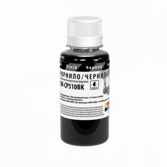 Чорнило CW Canon CP-510 (CW-CP510BK01) Black Pigment, 100мл