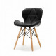 Chair ROLLO Eco leather Black