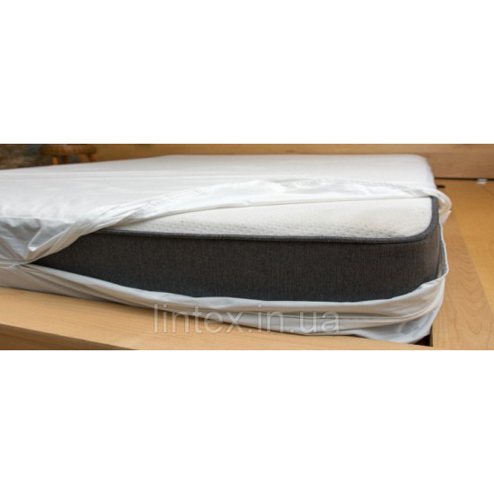 Mattress cover size 180x200x5 cm, cream