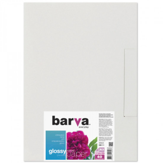  Бумага Barva A3 Everyday Glossy 230г, 40л (IP-CE230-274). 51267