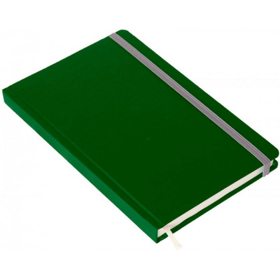 Notebook Berganote Fino A5 13x21 cm 224 checkered pages Dark green (2130bn-99)