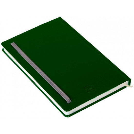 Notebook Berganote Fino A5 13x21 cm 224 checkered pages Dark green (2130bn-99)