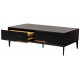 Coffee table Vetro Mebel Palermo Black marble (Palermo-coffee-tbl)