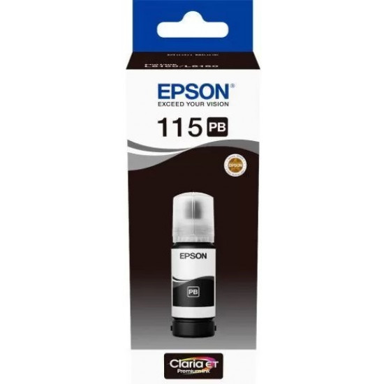 Контейнер із чорнилом Epson L8160/L8180 black (C13T07D14A)