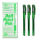 Set of oil pens Tianzhijiaozi Ball Point Pen 501p green, 24 pcs.