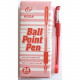 Set of oil pens Tianzhijiaozi Ball Point Pen 501p red, 24 pcs.