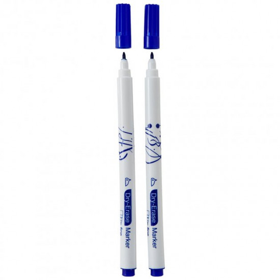 Whiteboard marker Auchan blue, 2 pcs.