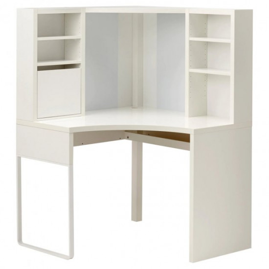 Computer desk MICKE IKEA 502.507.13 white 100x142