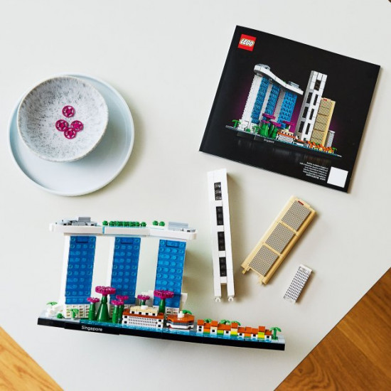  Конструктор LEGO Architecture Сингапур 827 деталей (21057)