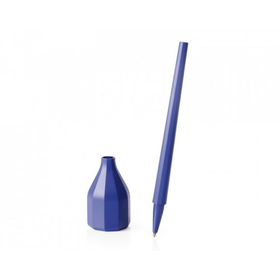 Pen with stand LEXON Babylon pen blue