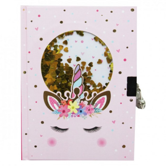 Notepad with lock Dreamy unicorn Malevaro (W361945) (177063)