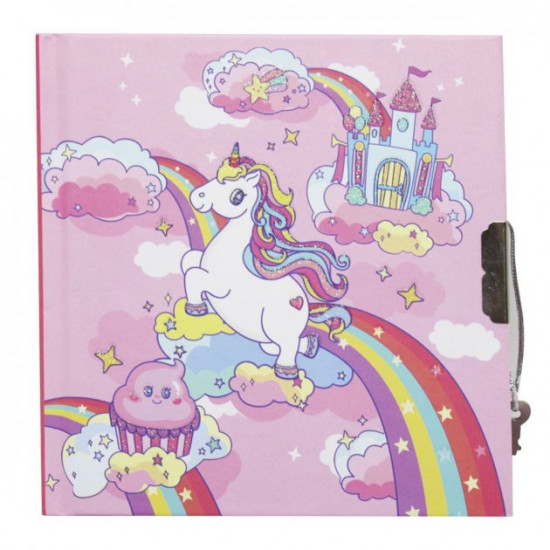 Notepad with lock Unicorns Malevaro (481904-U) (177050)