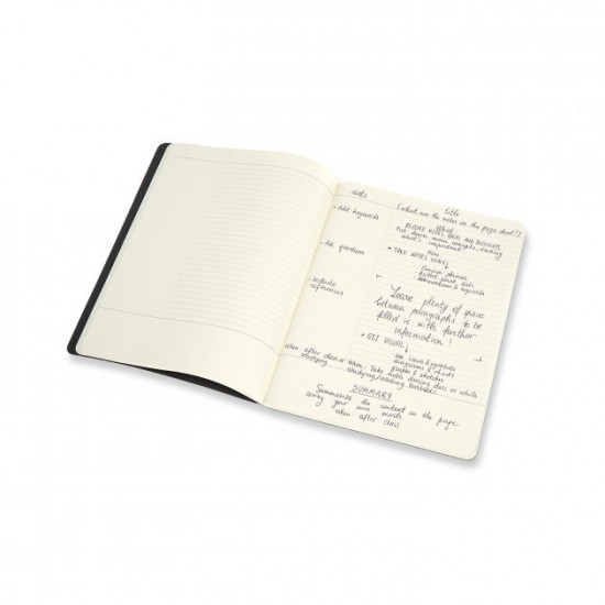 Записник Moleskine Cahier (2 шт) Subject А4 / Чорний, Бордо (8053853602527)