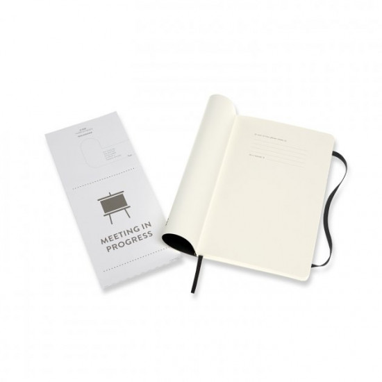 Notebook of Undateable Moleskine PRO middle / Black Myakiy (8058647620787)