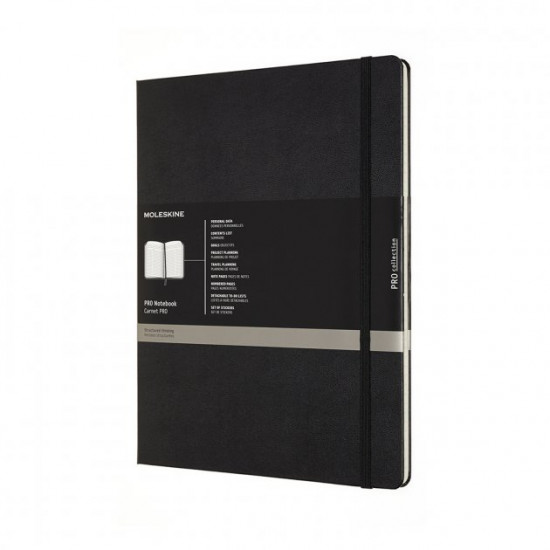 Notebook of Undates Moleskine PRO XXL / Chorny (8058647620855)