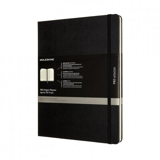 Moleskine PRO project planner great / black (8056420851373)