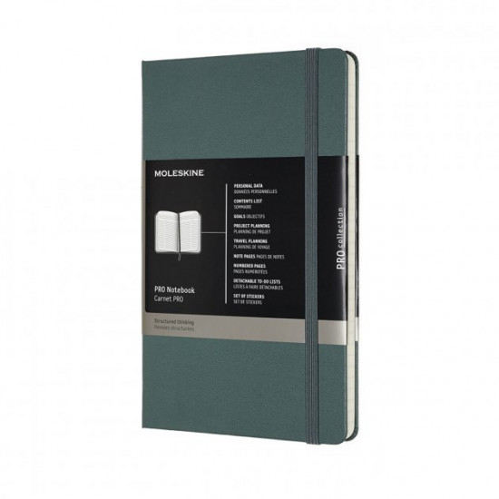 Notebook of Undates Moleskine PRO medium / forest green (8058647620763)