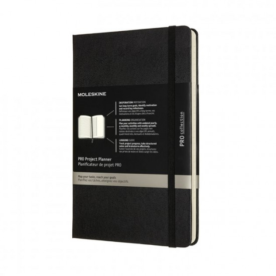 Project planner Moleskine PRO medium / black (8056420851366)