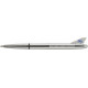 Fisher Space Pen Bullitt Litak Bila / 400AL-W (747609842128)