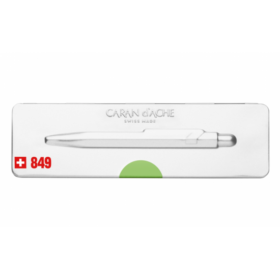  Ручка Caran d'Ache 849 Pop Line Fluo Зелена + box (7630002316804)